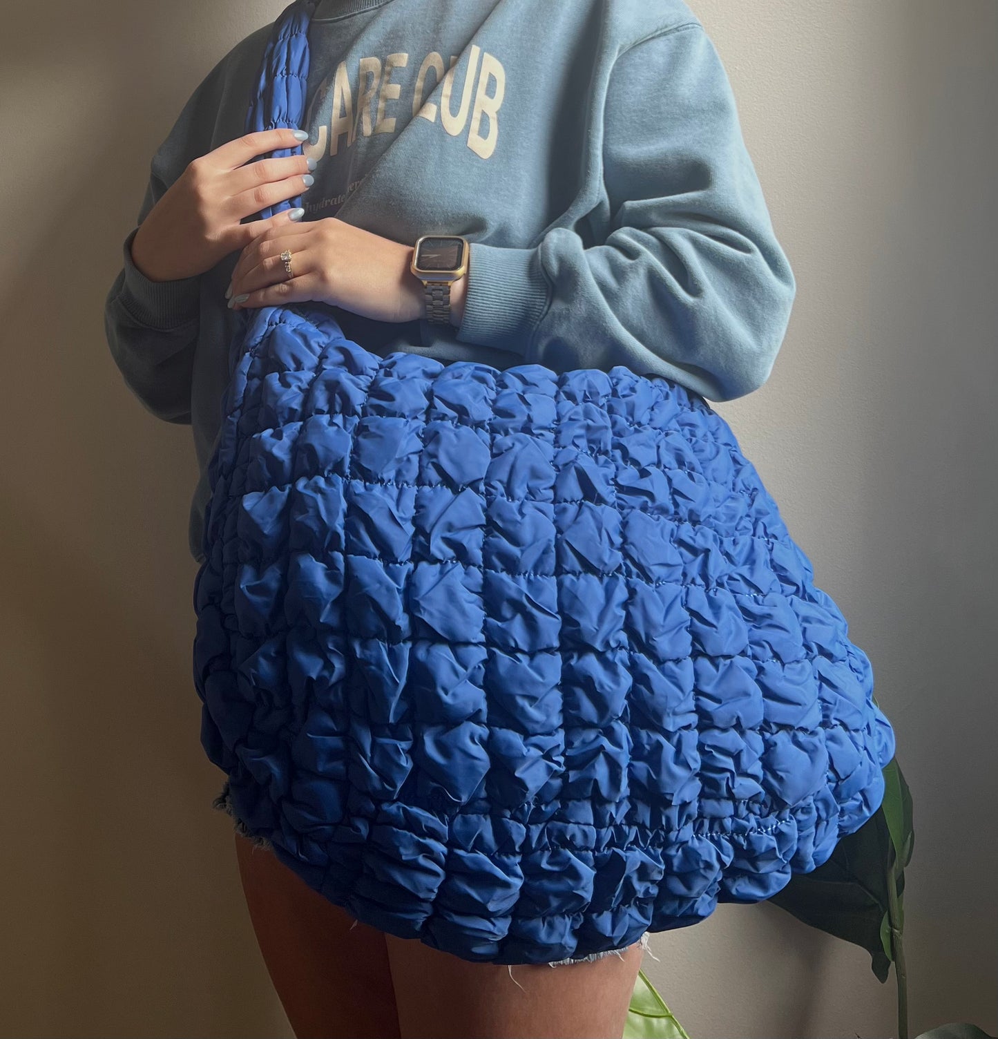 Over-Sized Quilted Purse