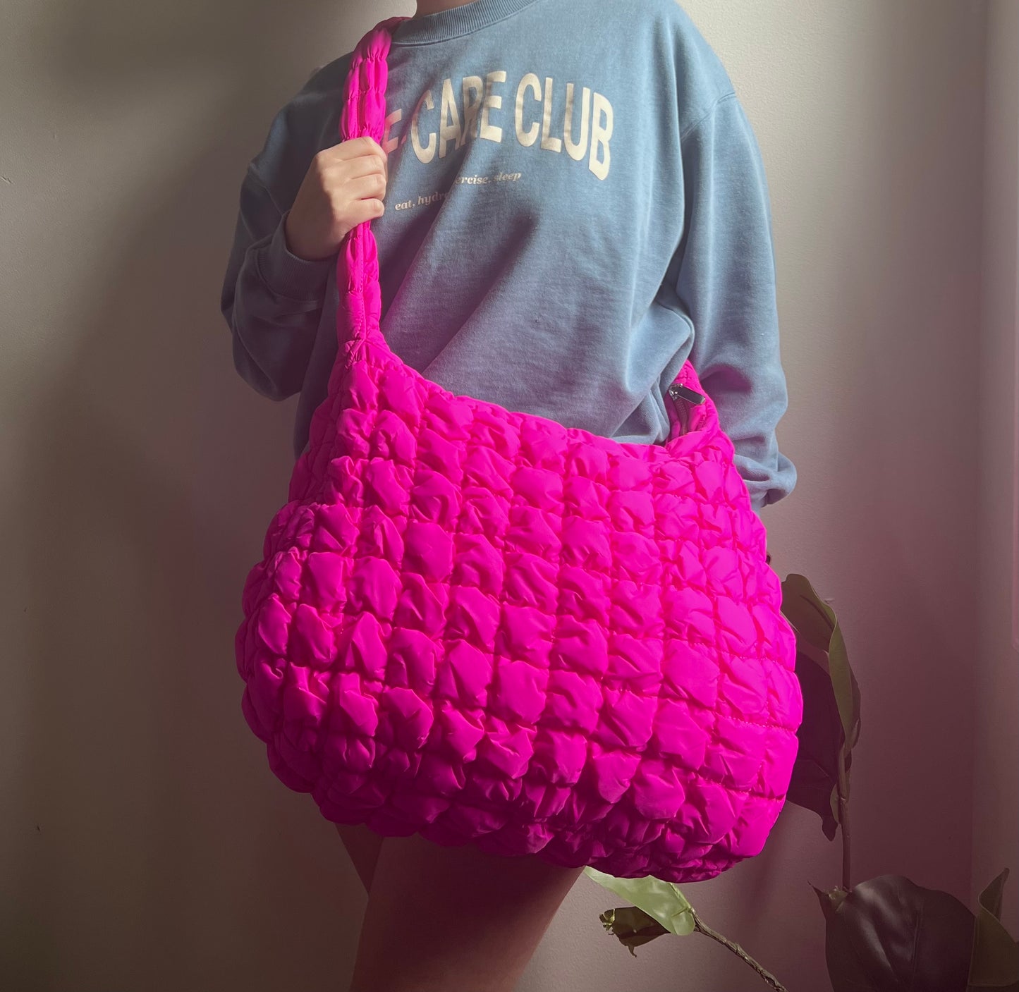 Over-Sized Quilted Purse