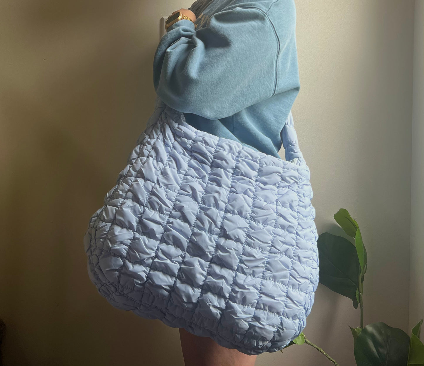 Over-Sized Quilted Purse