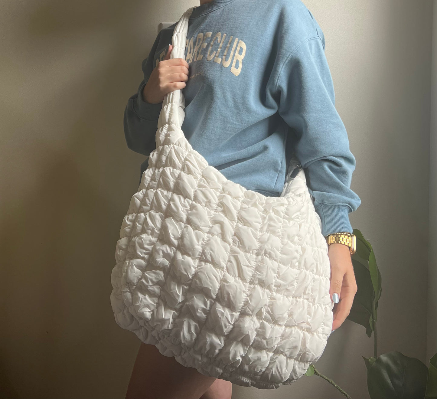 Over-Sized Quilted Purse