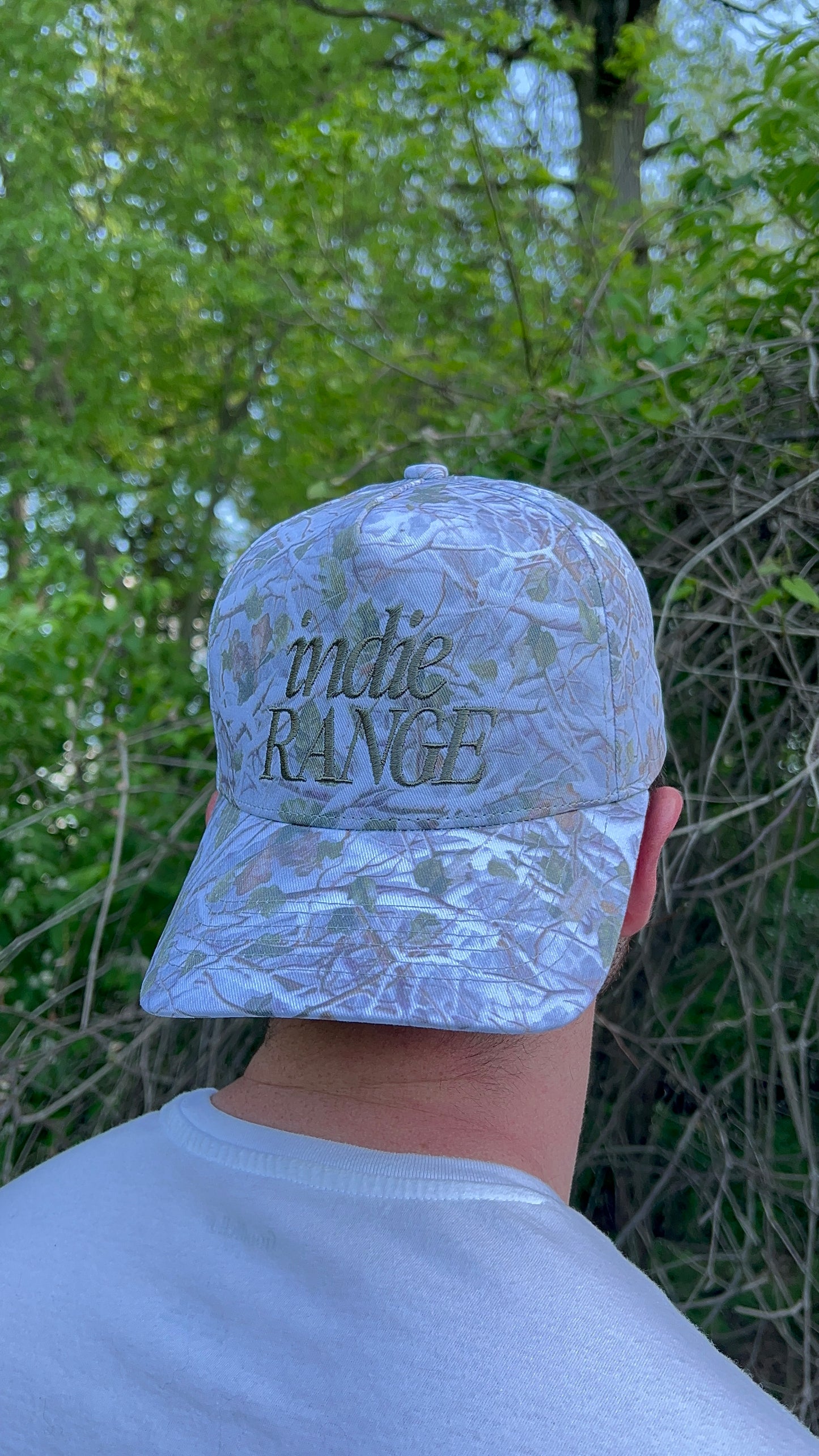 White Camo OG Logo Trucker Hat