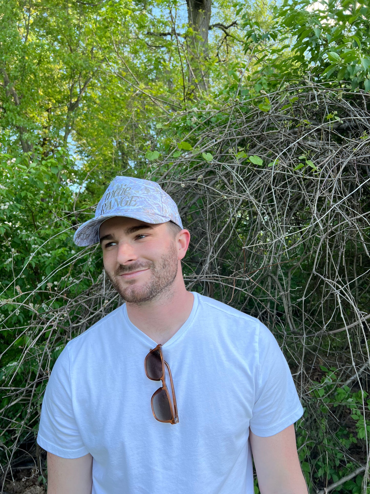 White Camo OG Logo Trucker Hat