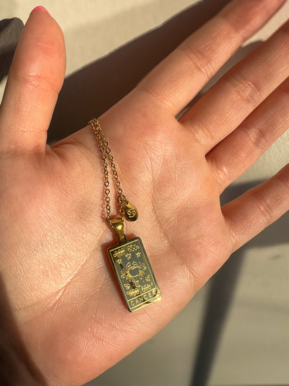 Zodiac Pendant Necklace