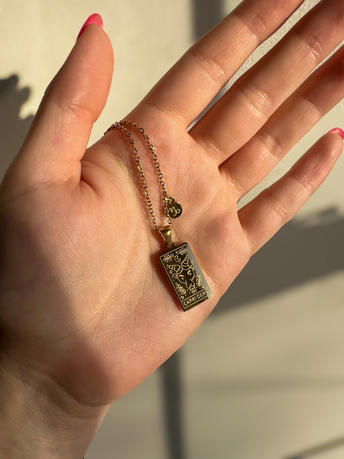 Zodiac Pendant Necklace