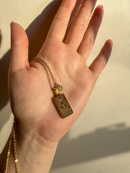 Zodiac Pendant Necklace