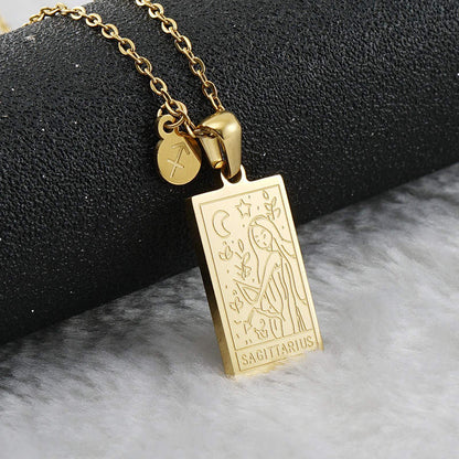 Zodiac Pendant Necklace